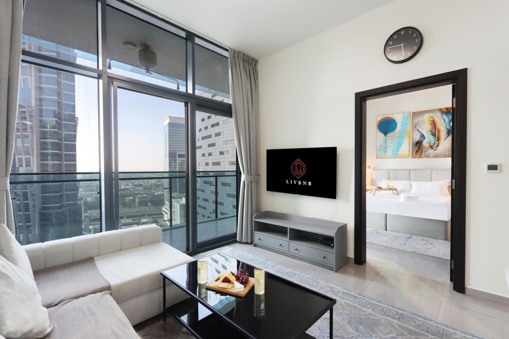 Livbnb Suites - Bright 1 Bedroom Suite In Merano Tower Dubai Exterior photo