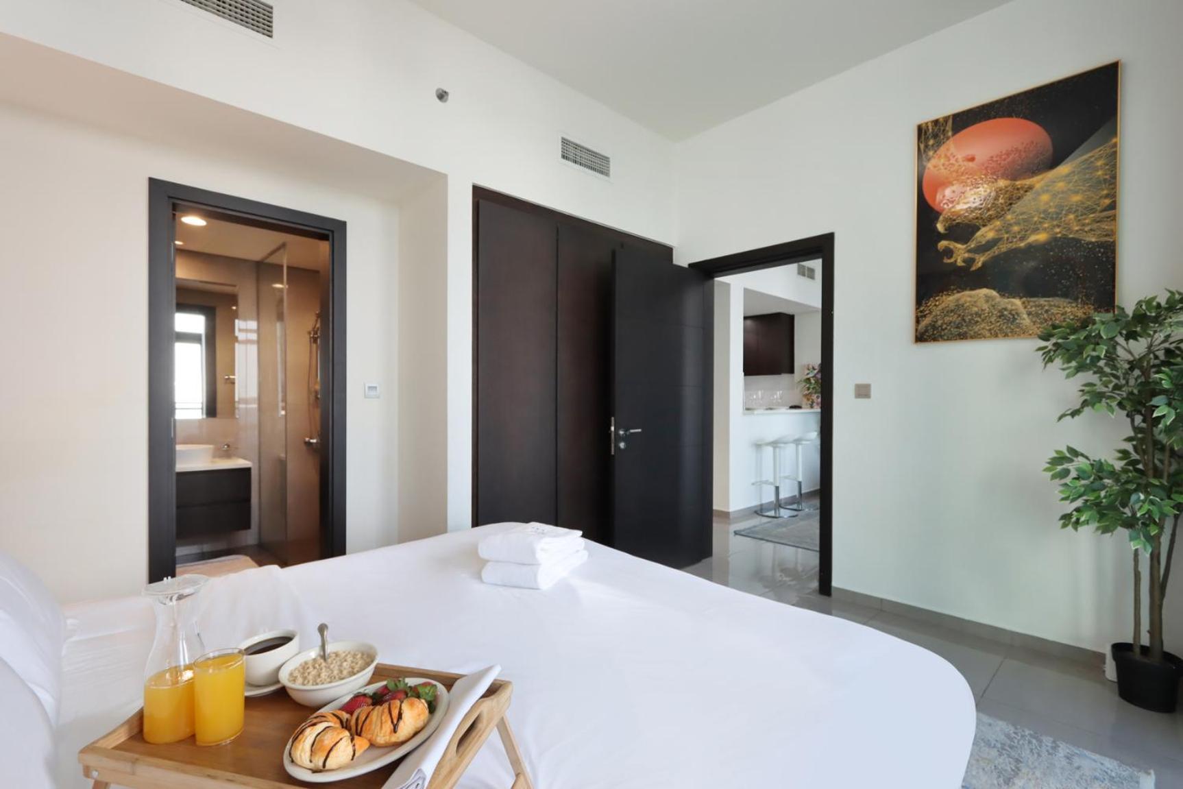 Livbnb Suites - Bright 1 Bedroom Suite In Merano Tower Dubai Exterior photo